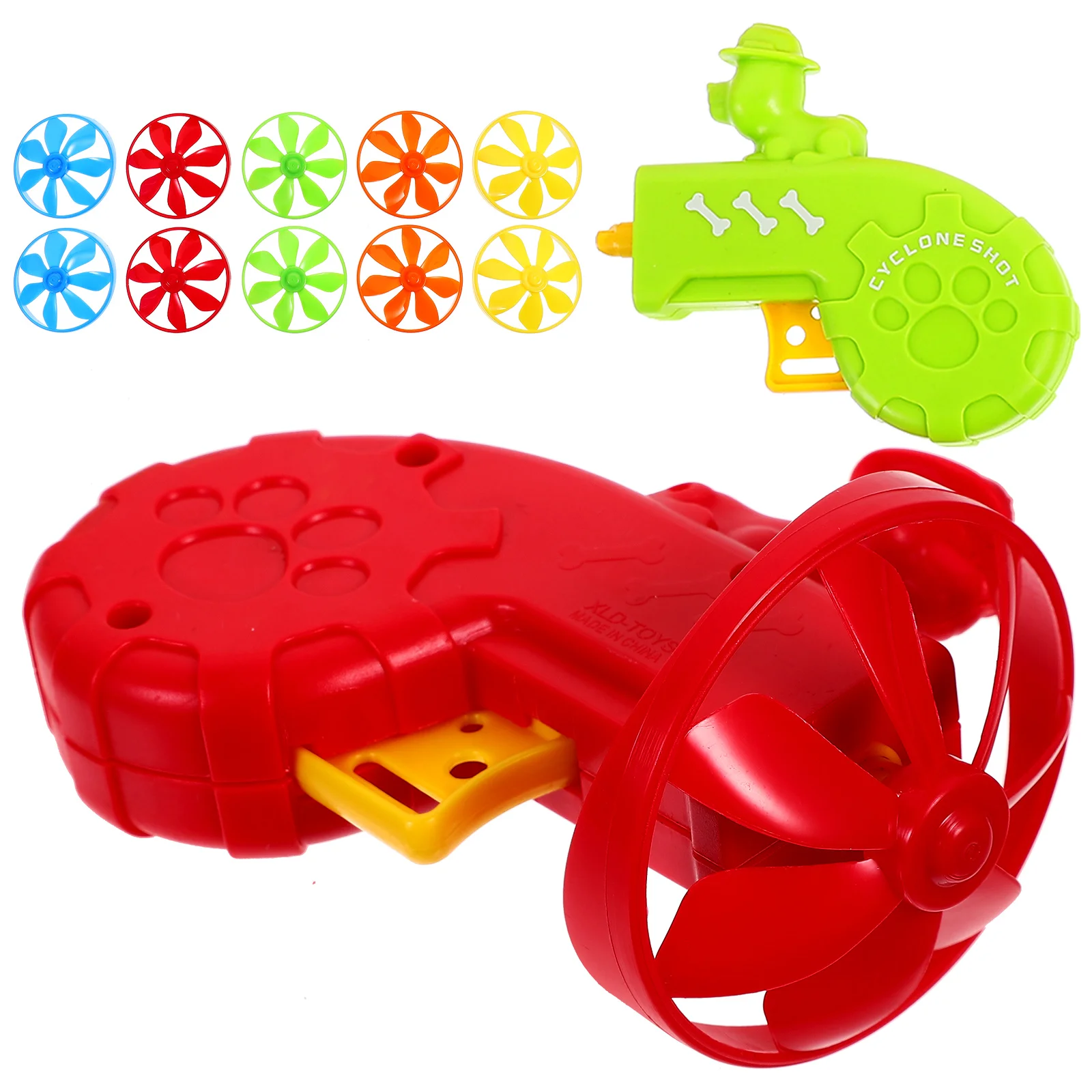 

1Pc Flying Disc Saucer Launcher Cat Fetch Toy Chasing Game Toy Interplay Exercising Toy