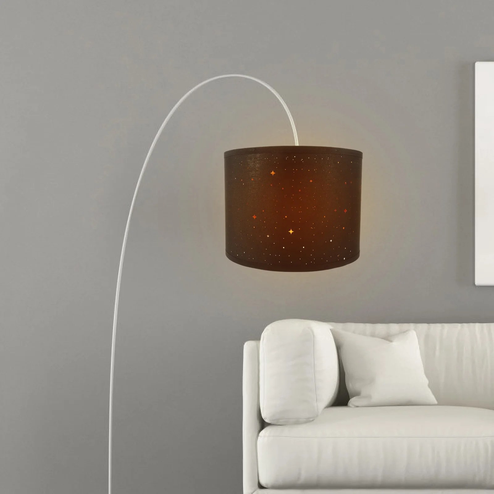 

Table Lamp Shades Compact Light Daily Use Household Cover Small Iron Universal Simple