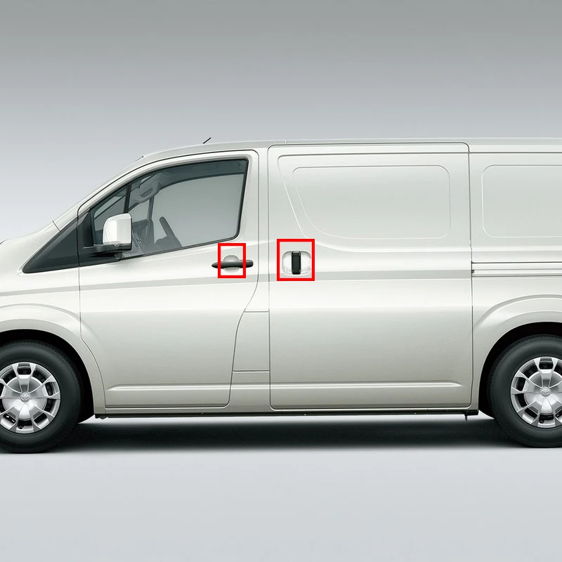 Для Toyota HiAce Granvia Commuter 2019 2020 2021 2022 2023 автомобильные аксессуары ABS дверная чаша