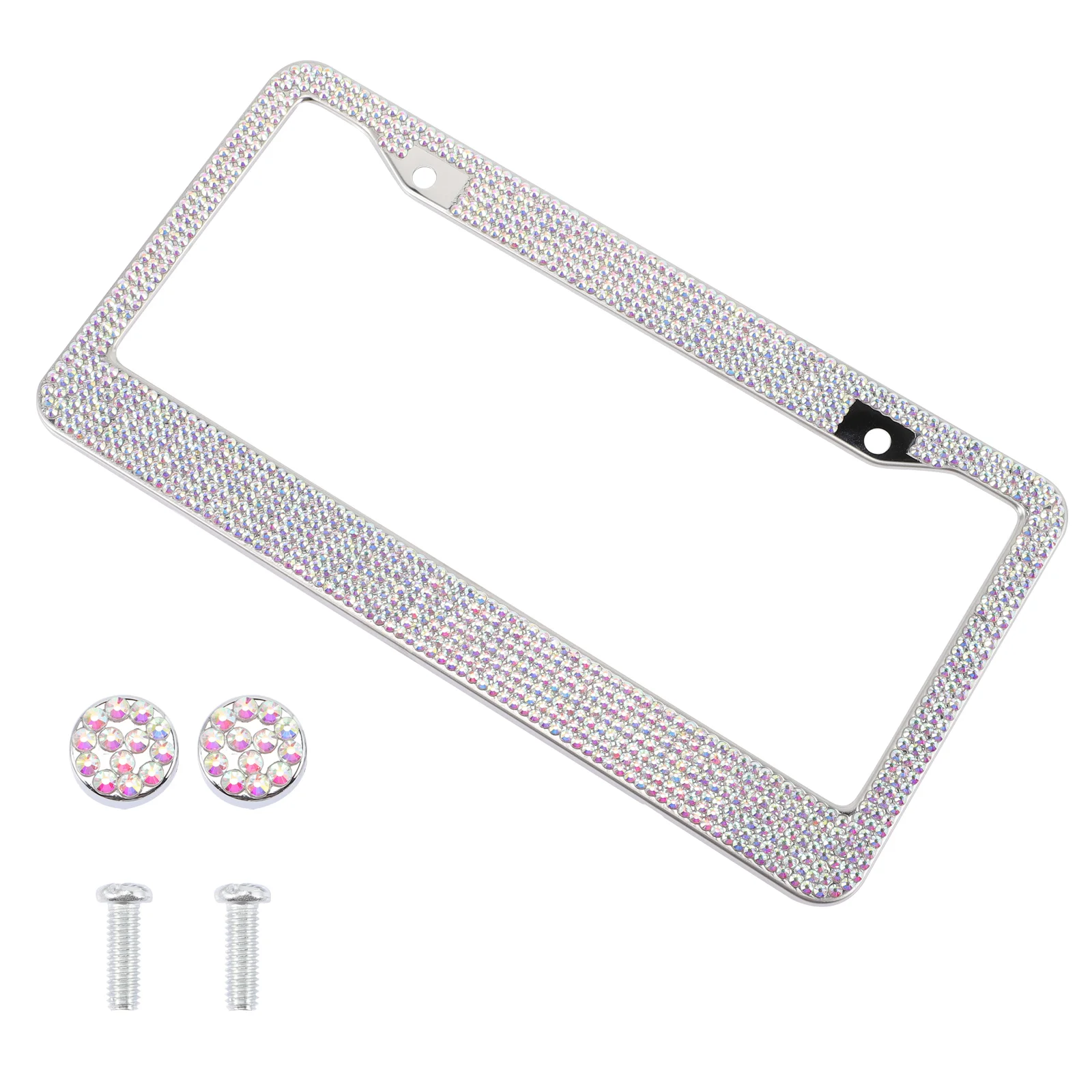 

Stainless Steel Replacement American Car Plate Cover License Plate Holder Side Mount License Plate Bling License Plate