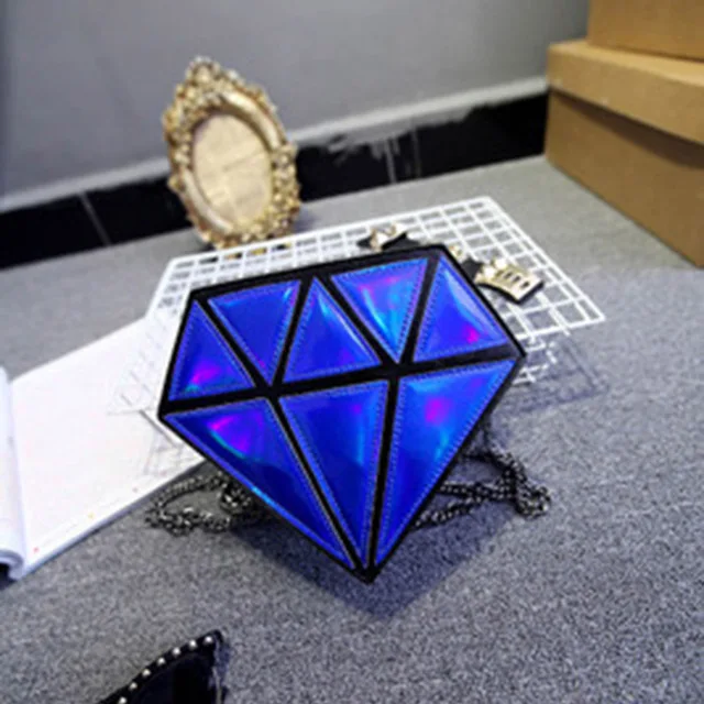 

Женская сумка через плечо, небольшая сумка-мессенджер на молнии с объемным ромбовидным рисунком