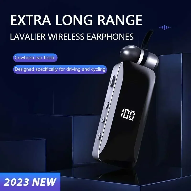 Для F906 Время разговора 40-часовая Bluetooth-гарнитура BT5.3 Напоминание о вызове