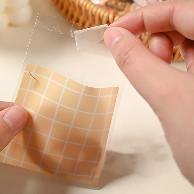 100 шт./партия пластиковые пакеты для печенья и конфет