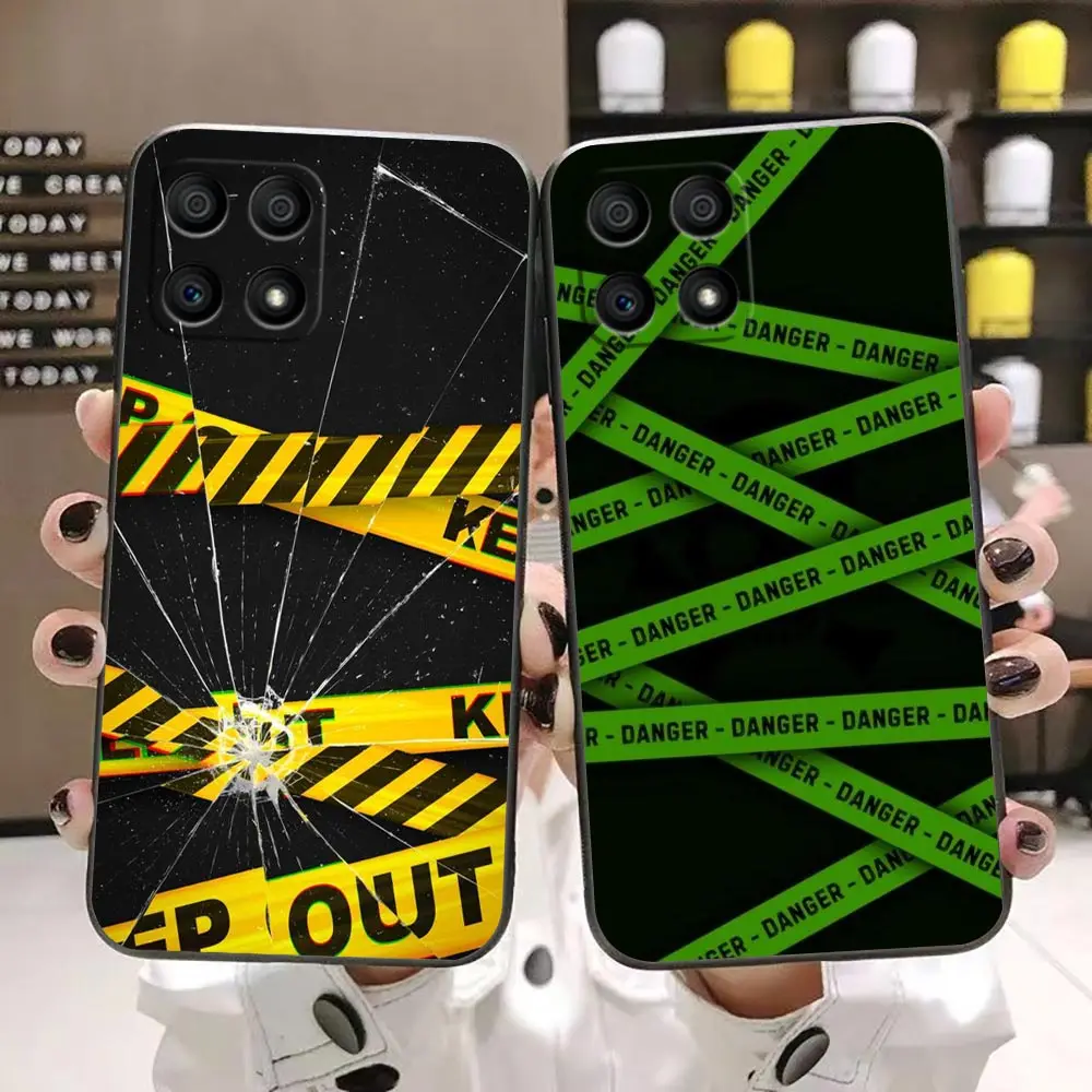 Предупреждающий чехол для телефона HUAWEI Honor 9X 9 8 8X Max 90 80 70 60 50 30 20 Lite