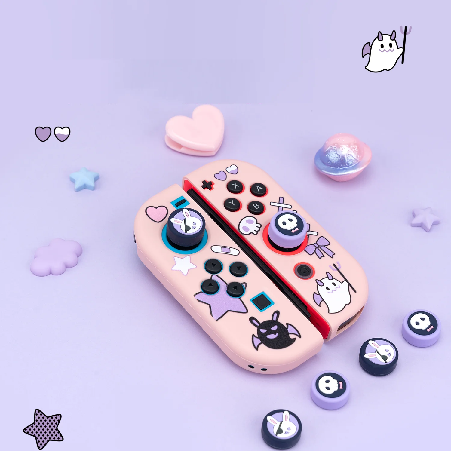 Новый мягкий силиконовый чехол с милыми животными для захвата большого пальца