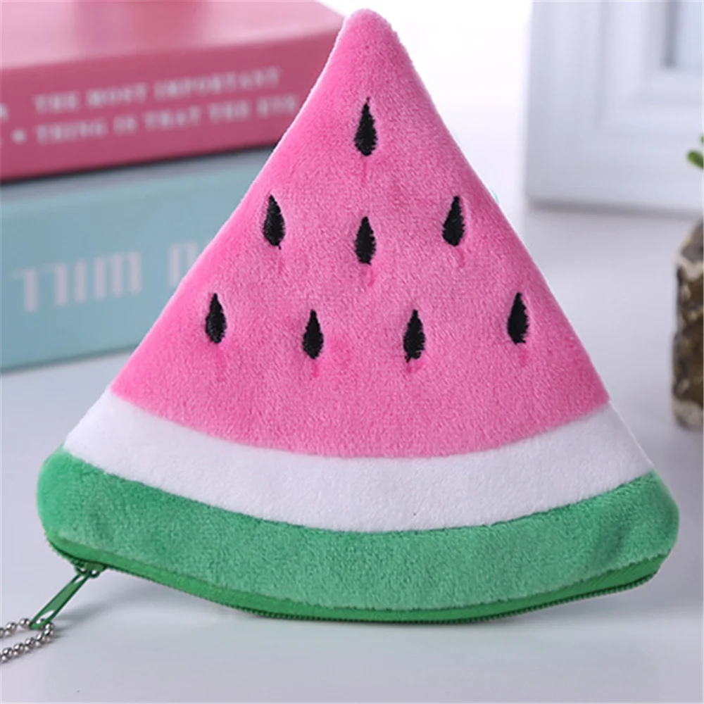 Мешочек для монет с фруктами маленькая плюшевая монета сумочка 24 шт. |