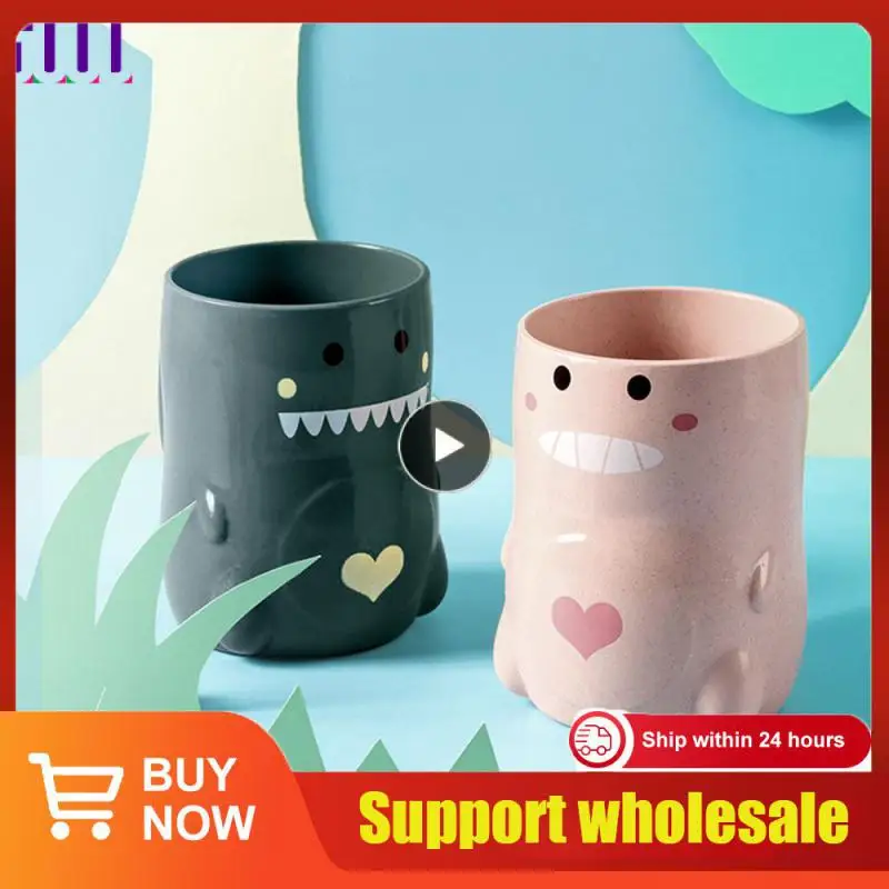 

1~5PCS Adorable and Novel Dinosaur Mouthwash Cups Will Make Children Love Brushing Teeth and Decorate Your Bathroom Acrylic