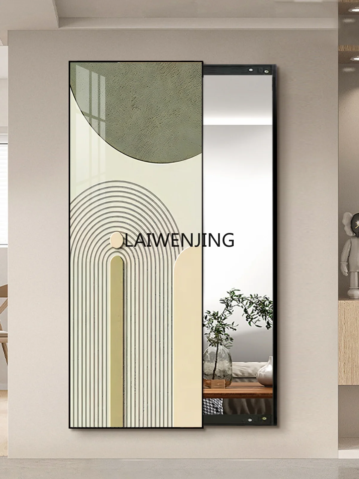 Скрытое зеркало SGF невидимое Полноразмерное Настенное подвесное полноразмерное