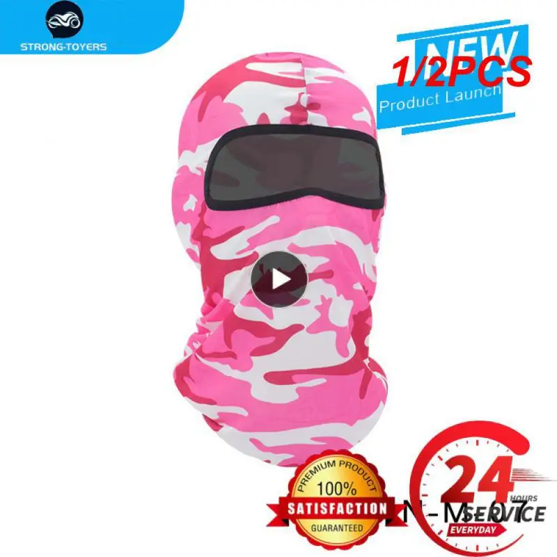 

1/2PCS Motorcycle Face Mask Motorcycle Unisex Tactical Face Shield Mascara Ski Mask Full Face Mask Gangster Mask #