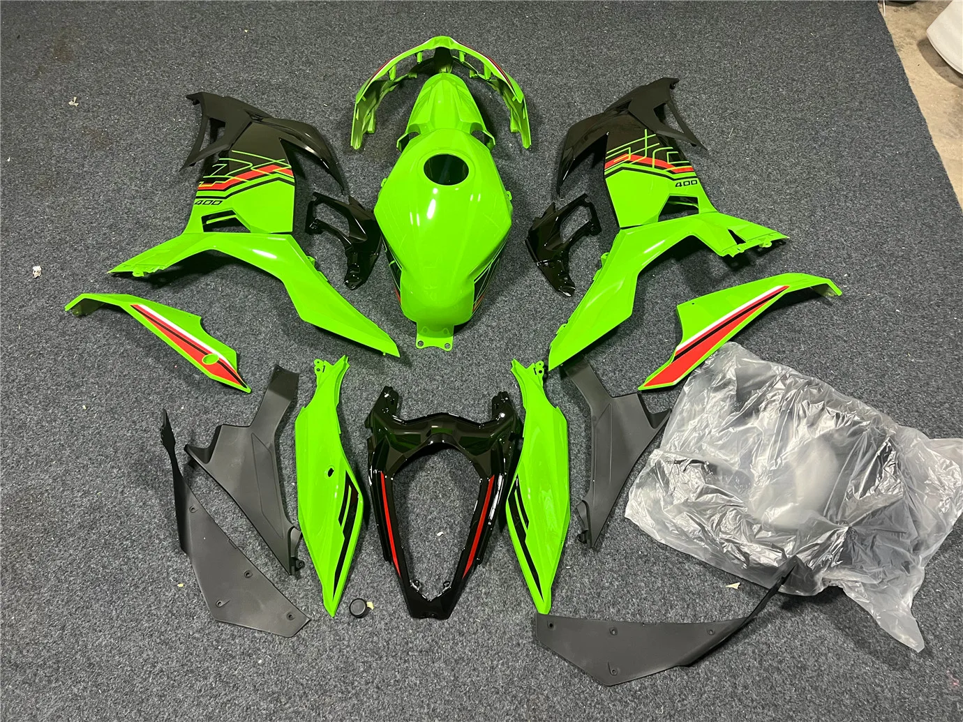 Комплект обтекателя мотоцикла подходит для Ninja 400 18 19 2021 22 года ZX400 EX400 2018 2019 2020 2022