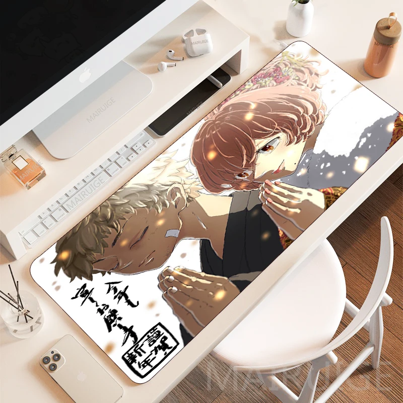 

Anime Tokyo Revengers Large Mousepads Draken Gaming Accessories MousePad Gamer Desk Mat Tachibana Keyboard Mouse Pad Play Mats