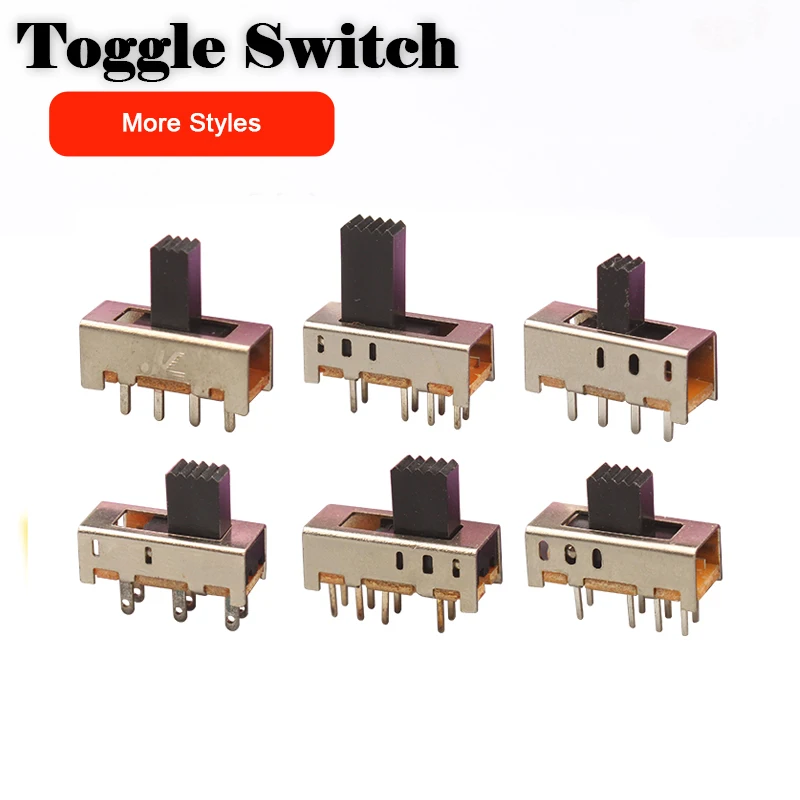 

10Pcs/lot Toggle Switch SS-23E04G5 8 Feet 3 Positions SS-23E08G5