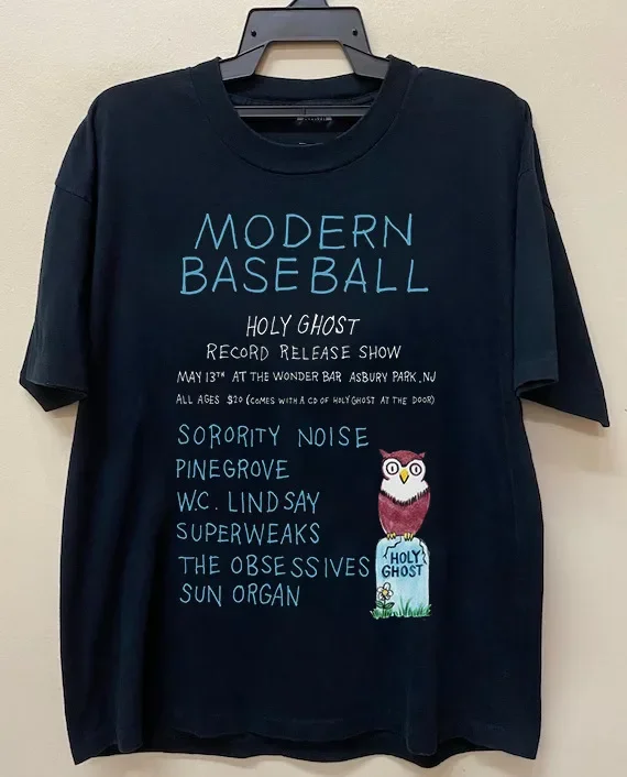 Modern Baseball Band Holy Ghost Sorority Noise T Shirt Full Size S-5XL