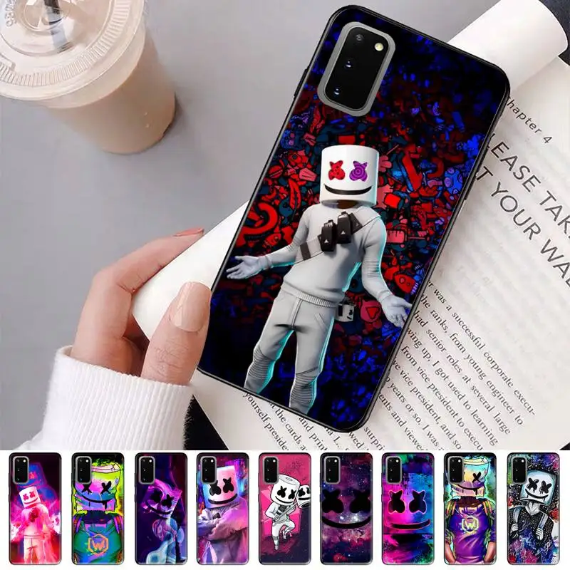 

DJ M-Marshmello Phone Case For Samsung Galaxy S 20lite S21 S21ULTRA s20 s20plus S21plus 20UlTRA