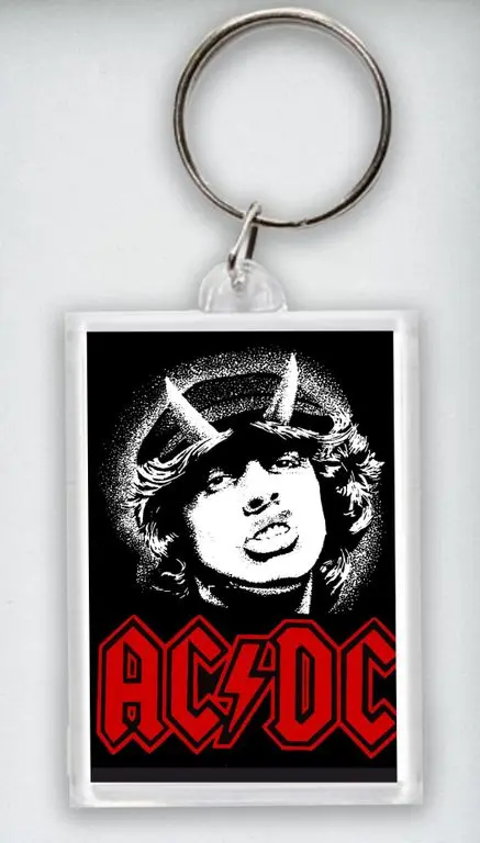 Брелок AC/DC Эй-си/ди-си №9 | Украшения и аксессуары
