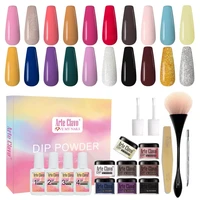 arte clavo dipping powder nails set 29pcskit natural dry no lamp cure nail glitter powder pigment for manicure with gift box