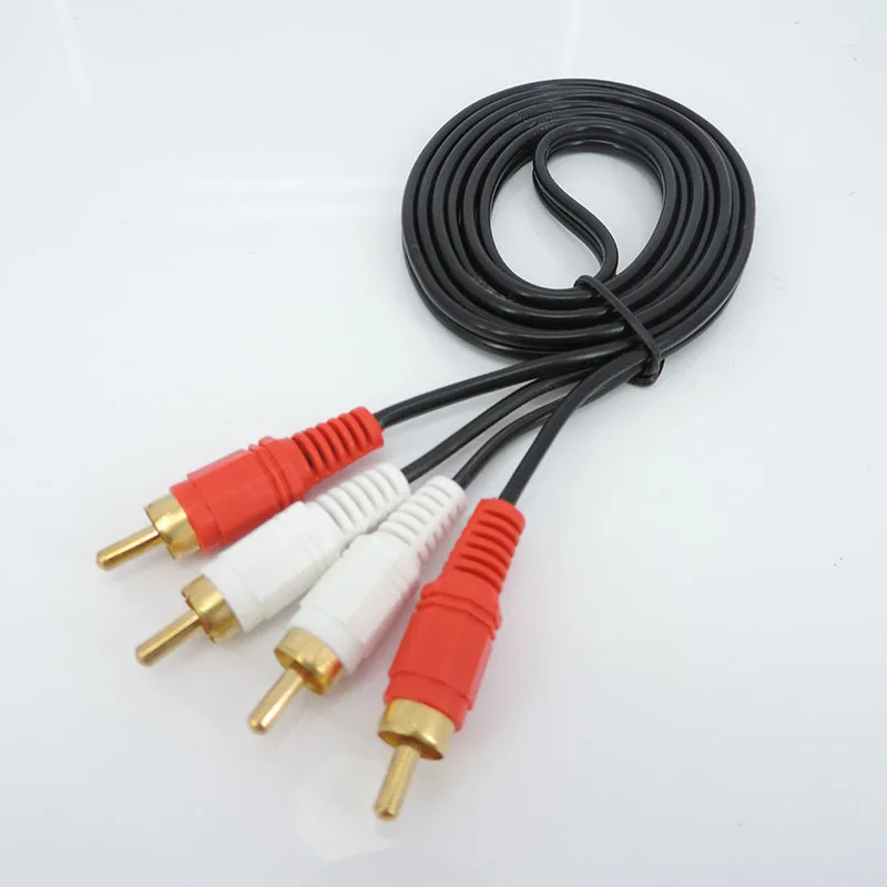 Кабель RCA папа к гнезду Разъем Стерео разъему 2RCA 3RCA AV-адаптера Шнур Аудио