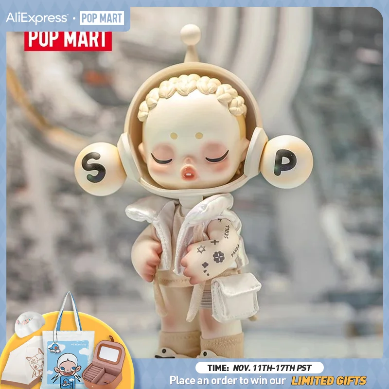

POP MART SKULLPANDA OOTD Light Chaser 200% Figurine Birthday Gift Kid Toy