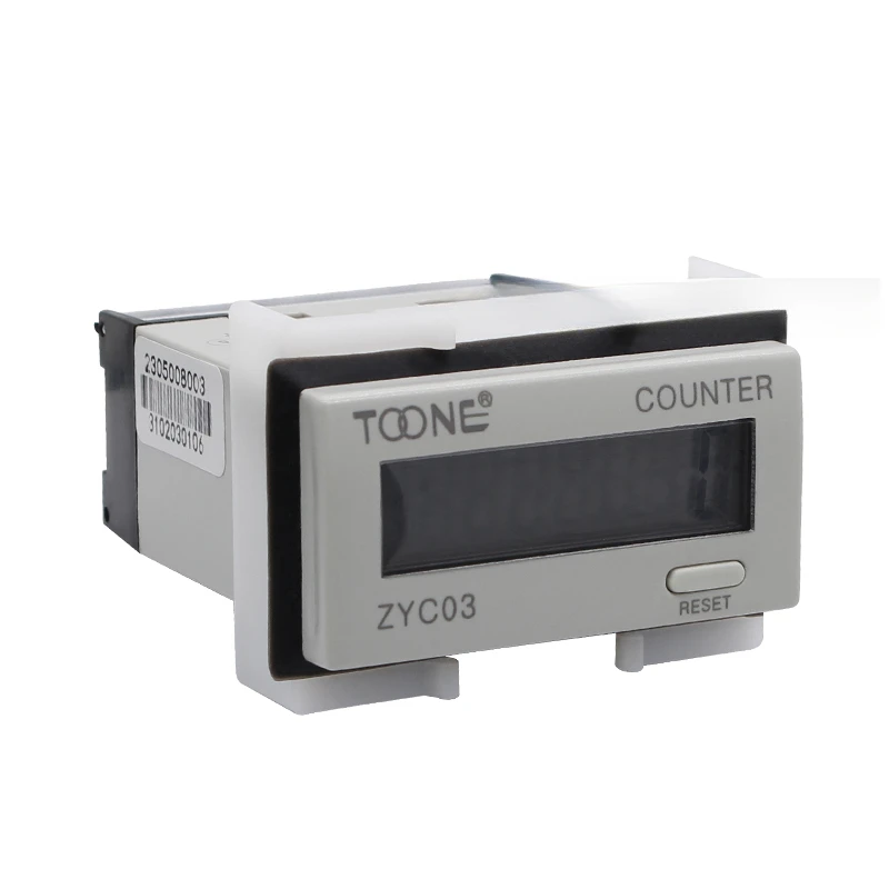 Маленький электронный счетчик Shanghai Zhuoyi ZYC03-8L (H7EC BLM) VLH без напряжения с автономным