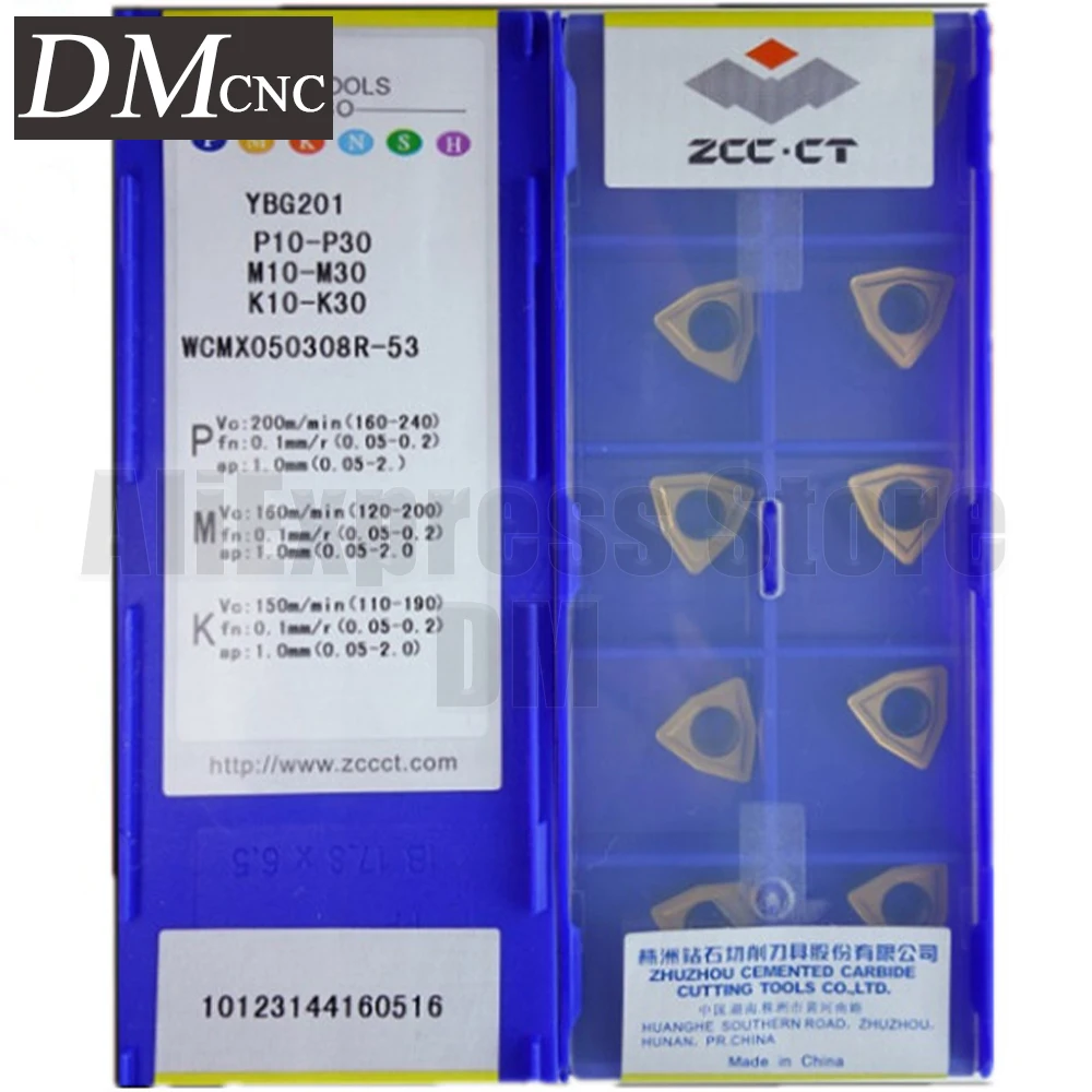 

10 шт., фреза YBG201, фреза YBG201 WCMX030208 WCMX040208