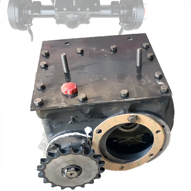 

Box rear axle gearbox differential assembly low-speed construction site breeding electric tricycle differential package housing