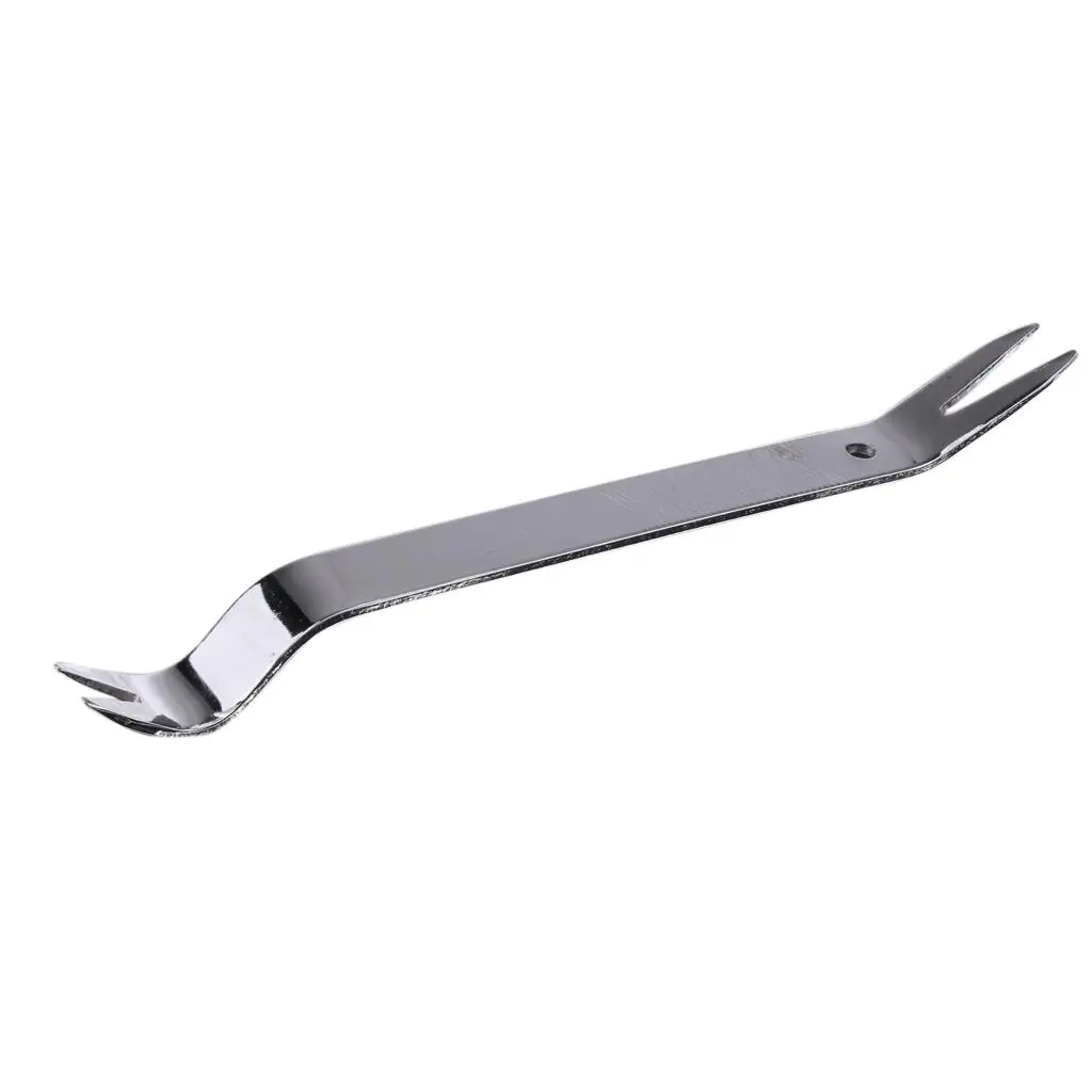 

1 Pcs 230mm Metal Car Radio Door Body Clip DVD Panel Audio Trim Removal Hand Tool Install Pry Tool Silver