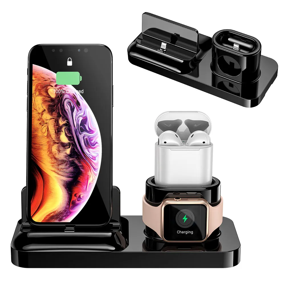 

Wireless Charger Stand Charge Dock Station Charger