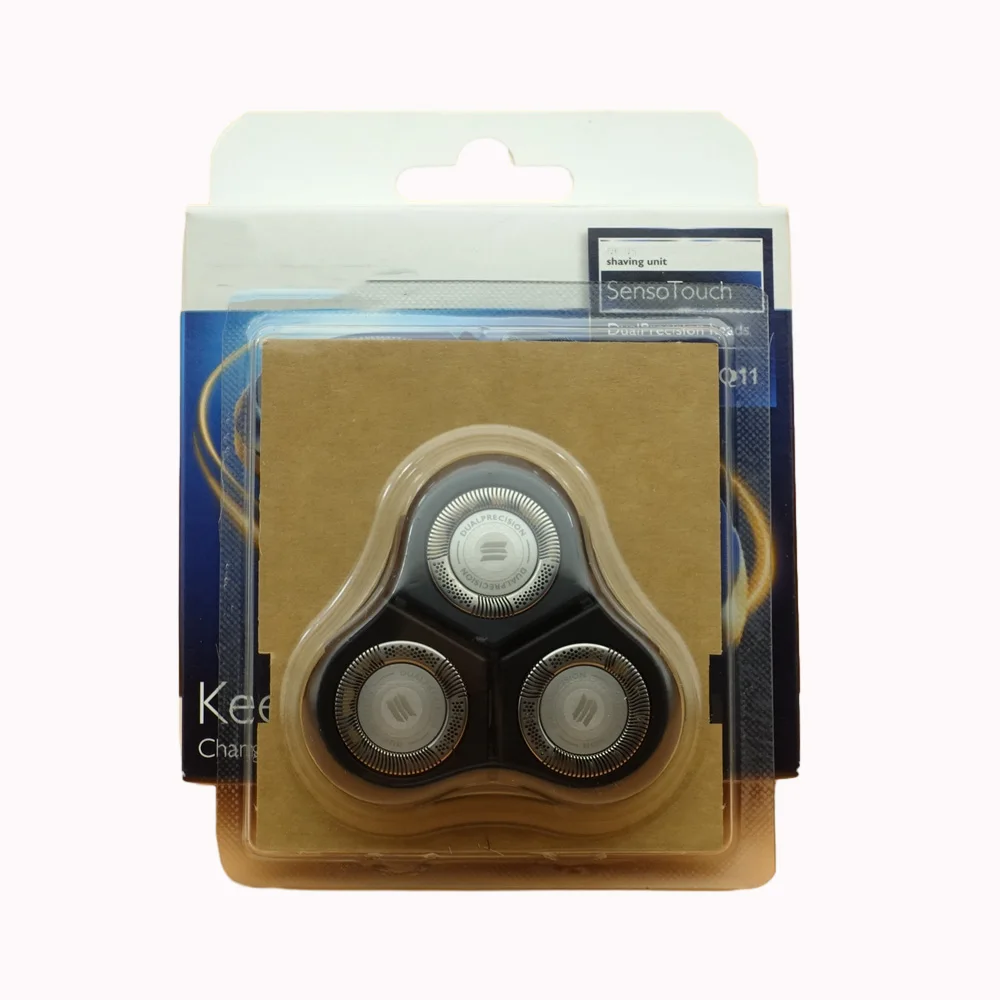 Фото Оригинальные НОВЫЕ бритвенные головки для Philips RQ11 RQ1150X RQ1160 RQ1180 №1