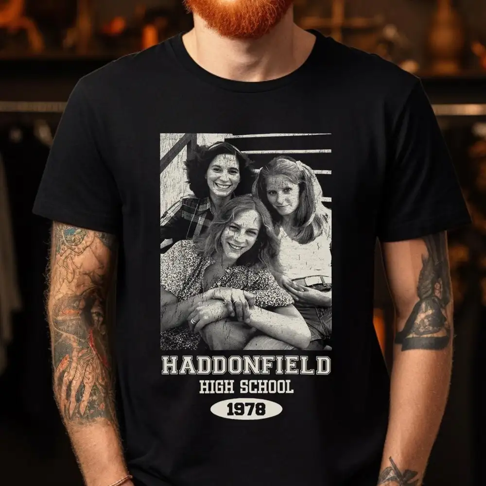 Рубашка в стиле ретро на Хэллоуин винтажная футболка из фильма Майкла Майерса с