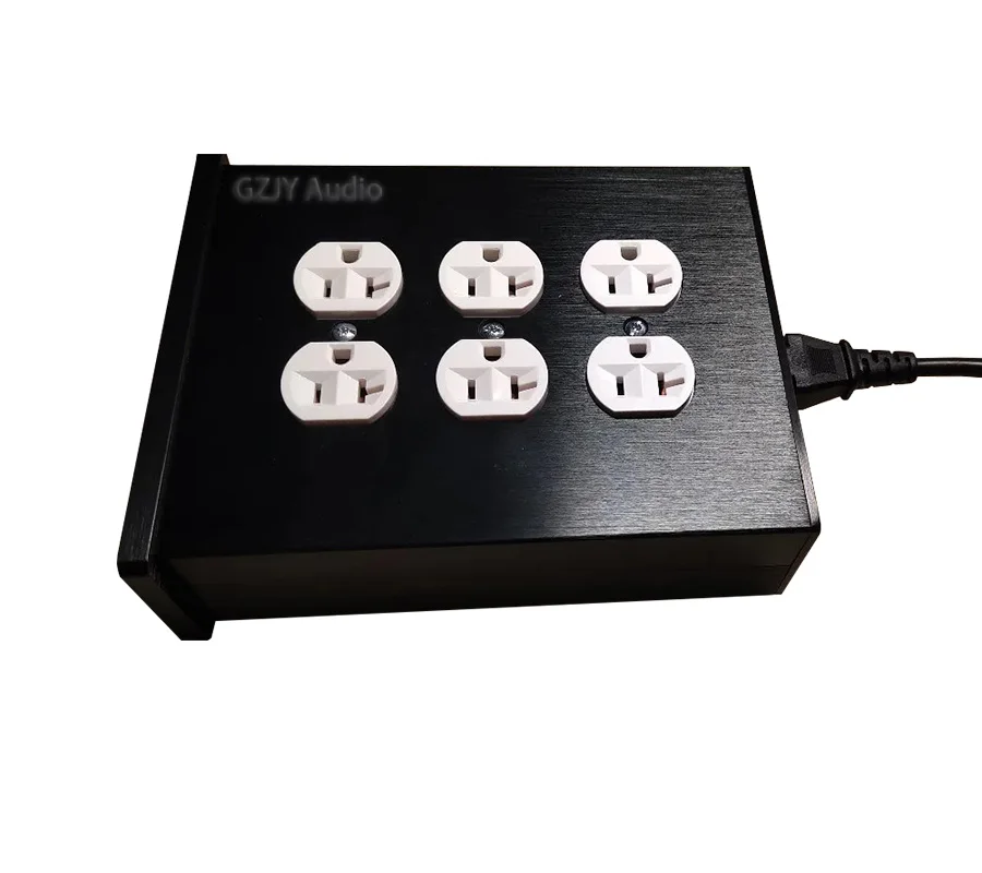 Стандартная розетка стандарта США 6 бит с дисплеем напряжения