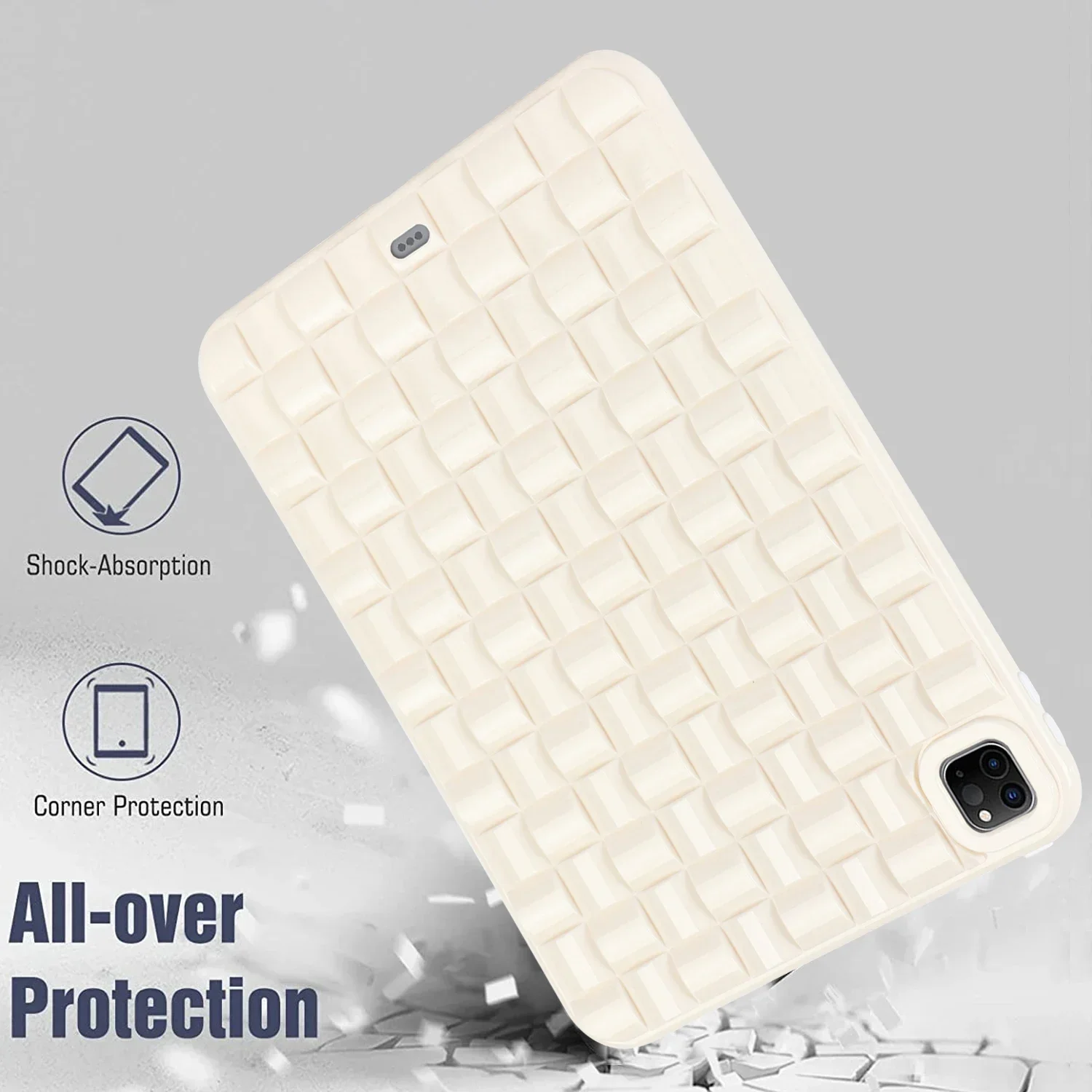 Стереоскопический модный планшет с ледяным узором для Ipad Air 11 2024 M2 A2899 A2900 A2902