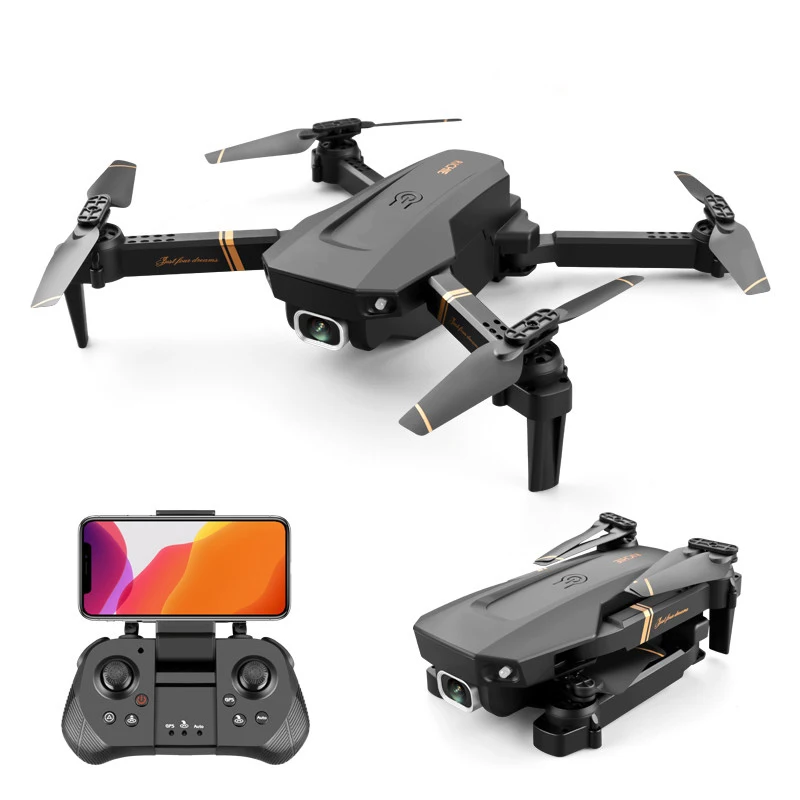 

Top Rated FPV Dron WiFi Live Video 4K Wide Angle Camera Mini Drone Durable RC 4DRC V4