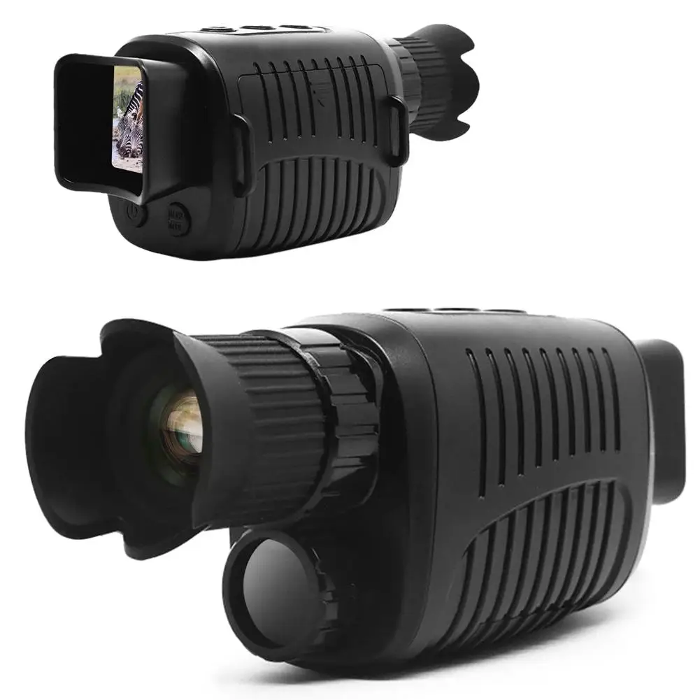 

Модернизированный цифровой инфракрасный монокуляр ночного видения R7 с перезаряжаемой батареей 3800 мАч, телескоп, Монокуляр для темноты 100%