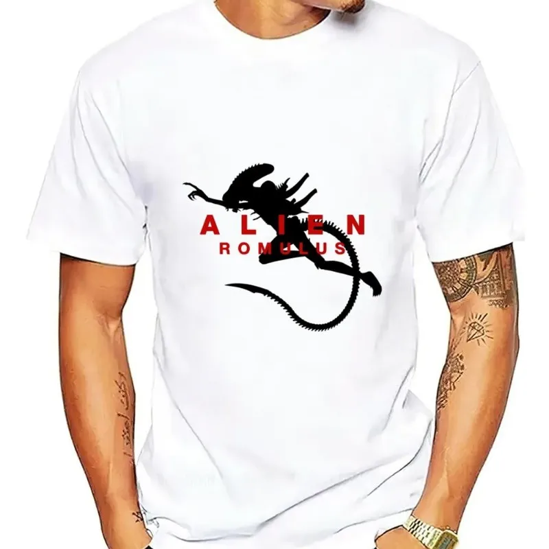 Горячая пленка Alien Romulus футболка мужская пара комбинированная женская одежда с