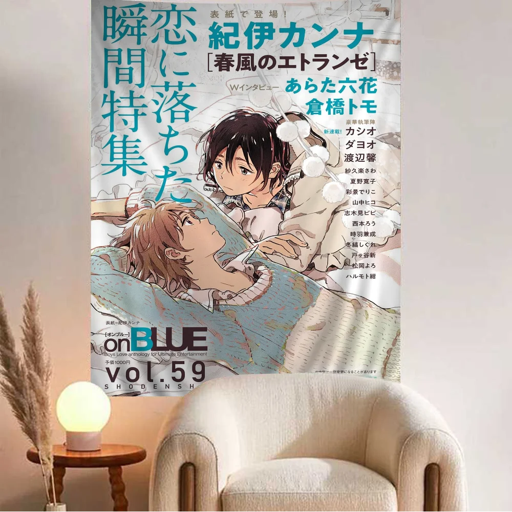 Umibe No Etranger большой настенный гобелен с принтом подвесной Таро хиппи настенные