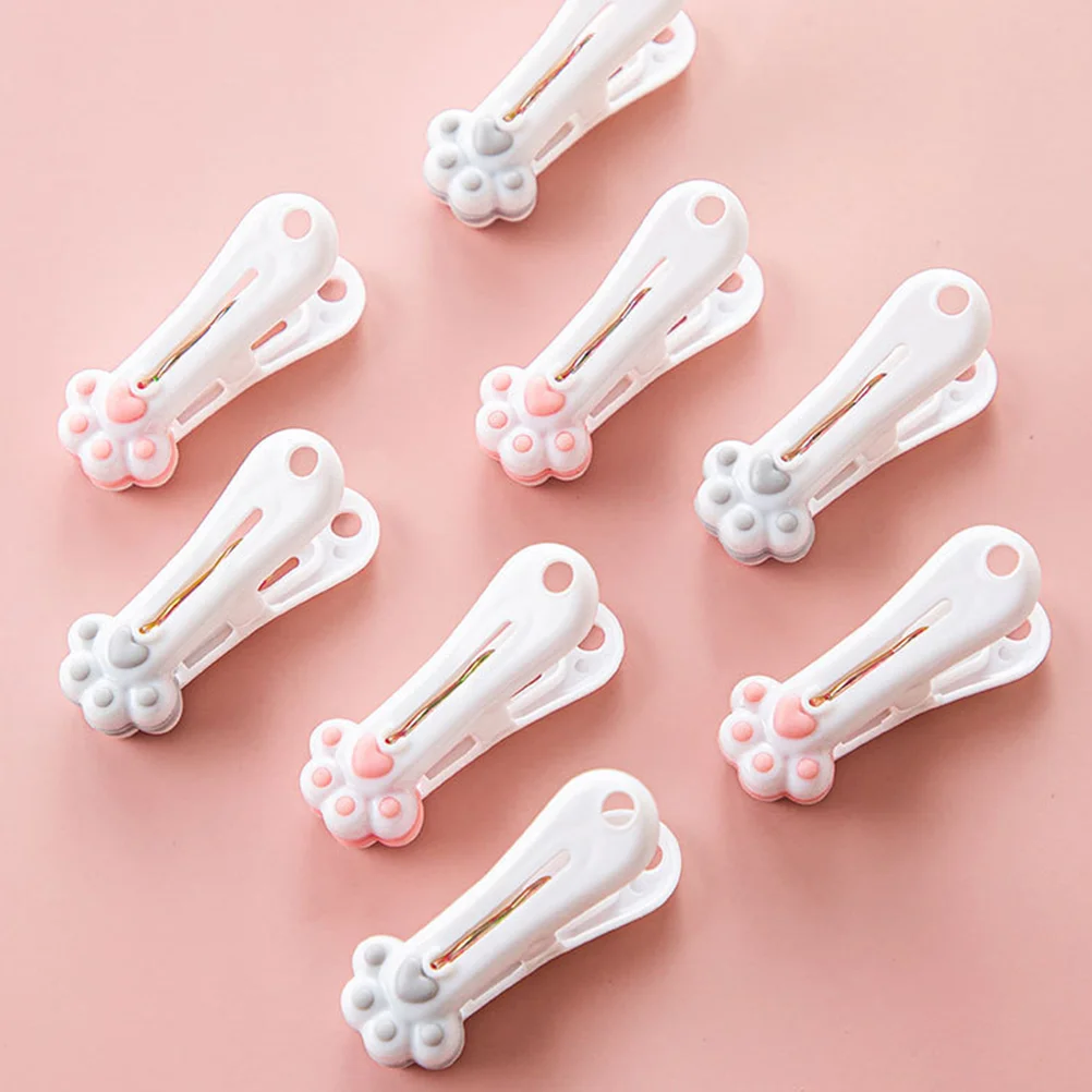 

24 Pcs Clothespins Laundry Clips Socks Drying Washing Outdoor Clothing Clamps Clothesline Cartoon