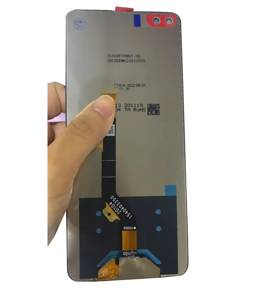 

Black 6.85 inch Full LCD Display Touch Screen Digitizer Assembly Replacement For Infinix Zero 8 Zero 8i X687 X687B