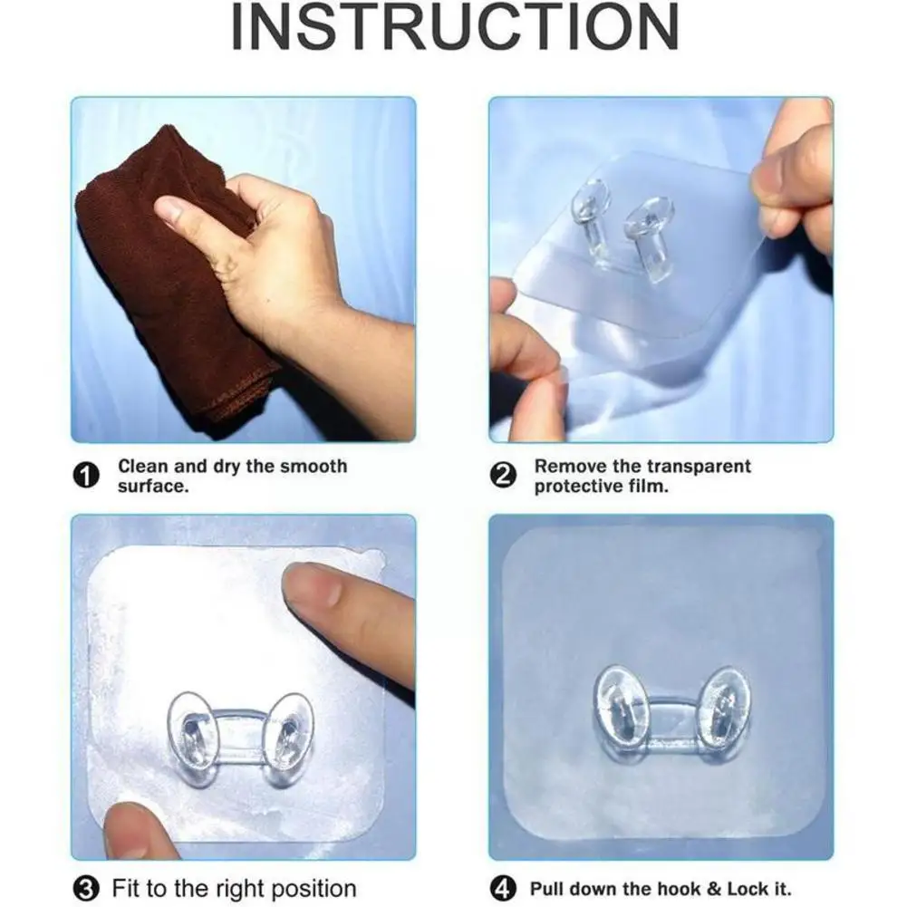 

1 шт., настенный крючок-держатель на клейкой основе