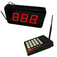 queue calling system k 999 transmitter keypad and k 302 receiver screen