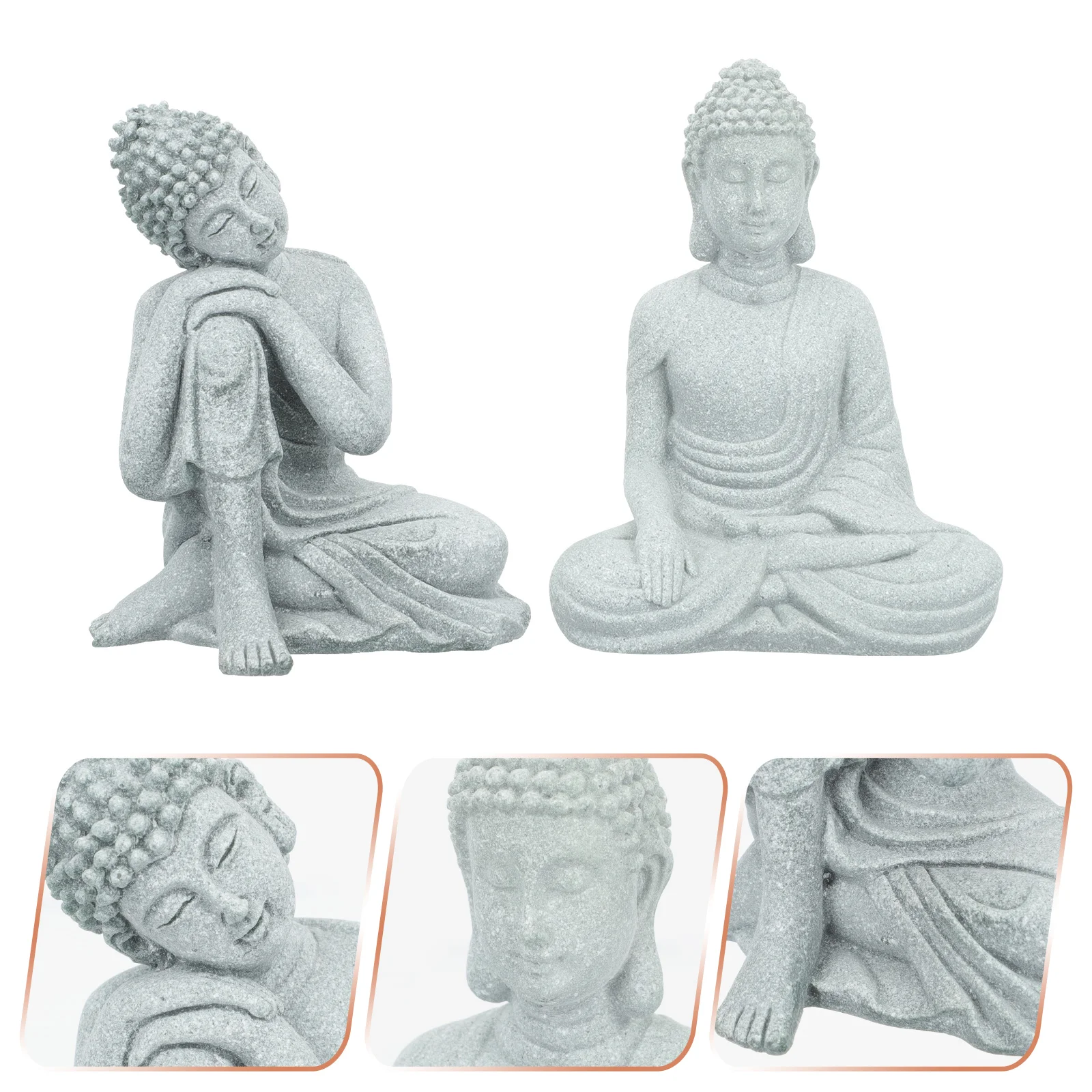 

2 шт. Фигурка декоративная модель Ландшафтный Декор форма бонсай Декор