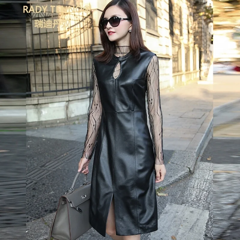 

Ladies'Spring Dress, Sheep Skin Dress Stamped For 2022 New Women