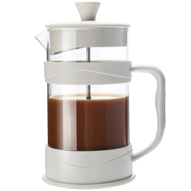 

Coffee Tea Maker French Pressure Filter Camping Mini Coffee/ Tea Cold Brew Coffee Maker 12OZ