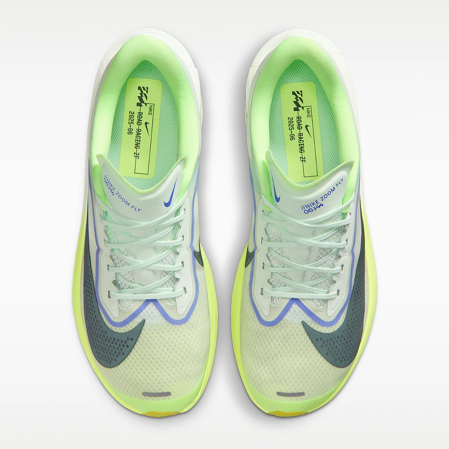 Фото Оригинальные мужские классические легкие кроссовки для тренировок Nike ZOOM FLY 6 FN8454-300 №4