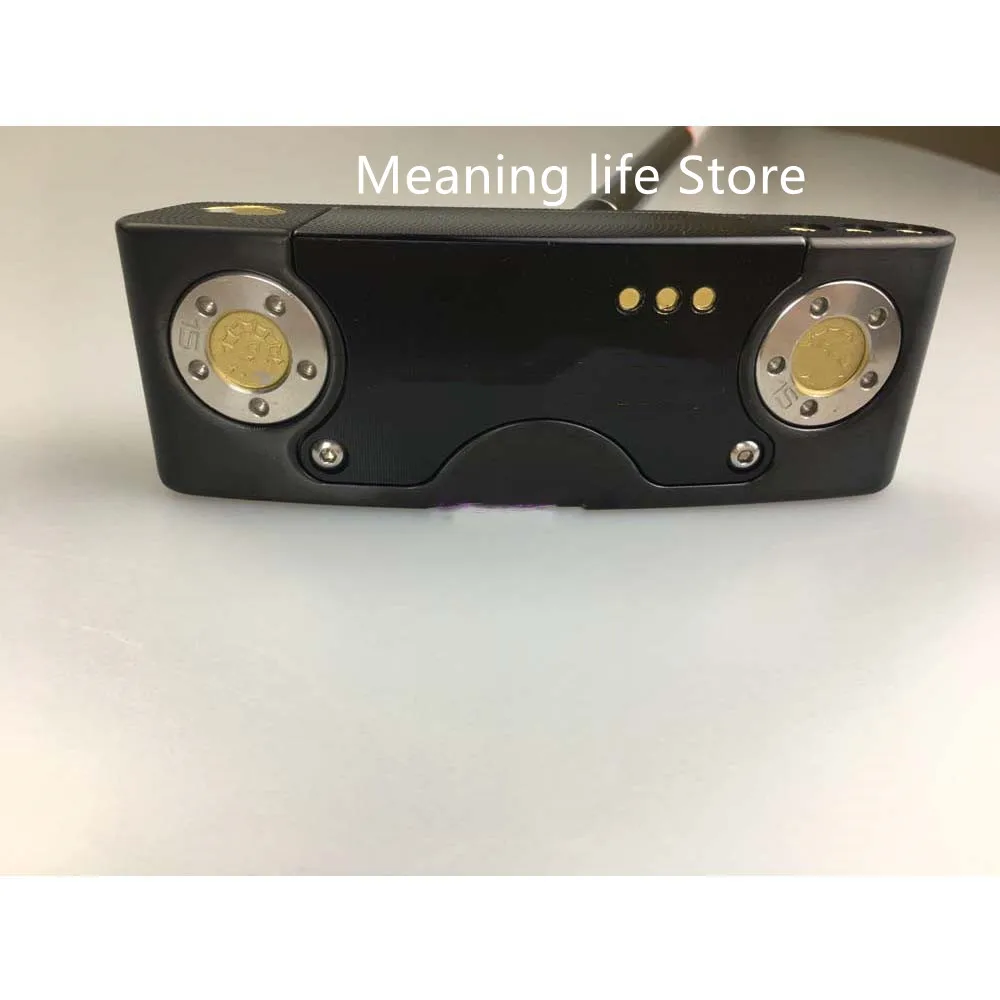 

New Golf Putter SQUA Bac Black Gold Skull Golf Clubs