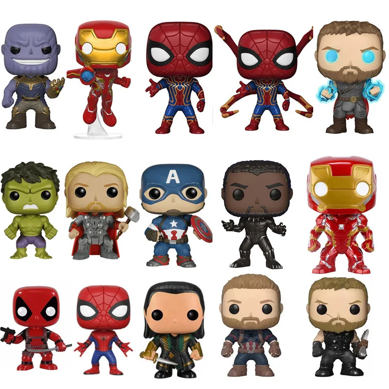 

Disney The Avengers Loki Keychain Action Toys Figure Thor Loki PVC Action Figure Collection Toys for Children Christmas Gifts