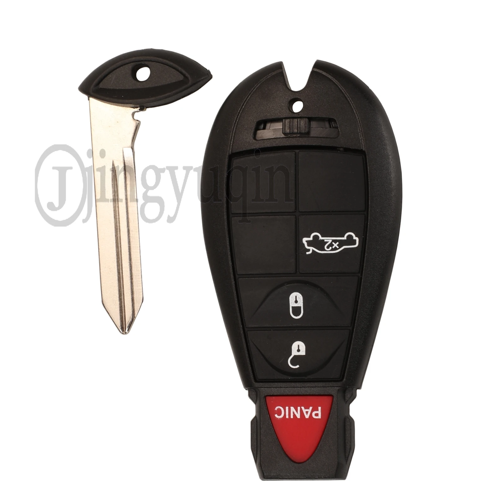 Jingyuqin 10 Шт. 3 + 1BT Корпус Дистанционного Ключа Автомобиля Для Jeep Grand Cherokee Chrysler Town Country