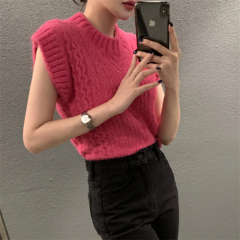 Пуловеры свитеры жилеты свободные женские шикарные мягкие весенние облегающие