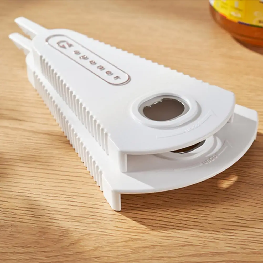 

Cans Bottle Opener Versatile Bright-colored Labor-saving Comfortable to Grip Jar Opener Bottle Opener for Restaurant