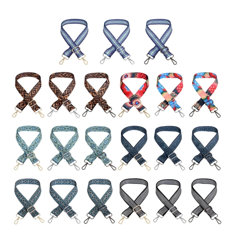 

Shoulder Crossbody Bag Strap for DIY Purse Handcrafted-Bags Adjustable Strap 066F