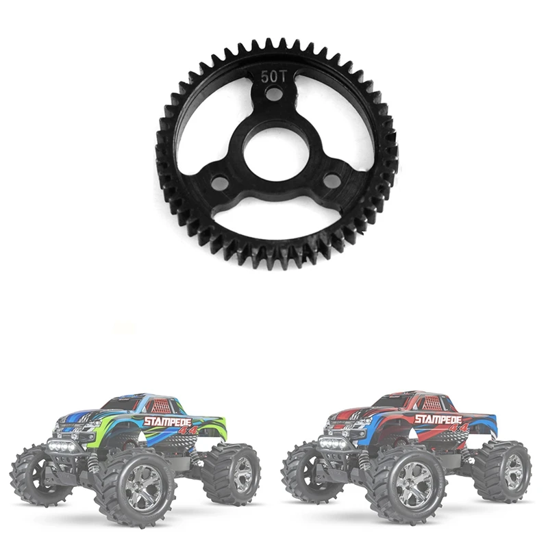 Закаленная сталь 50T M0.8 32P основной механизм замена 3956 для TRAXXAS 1/10 Slash Stampede Rsutler 4X4